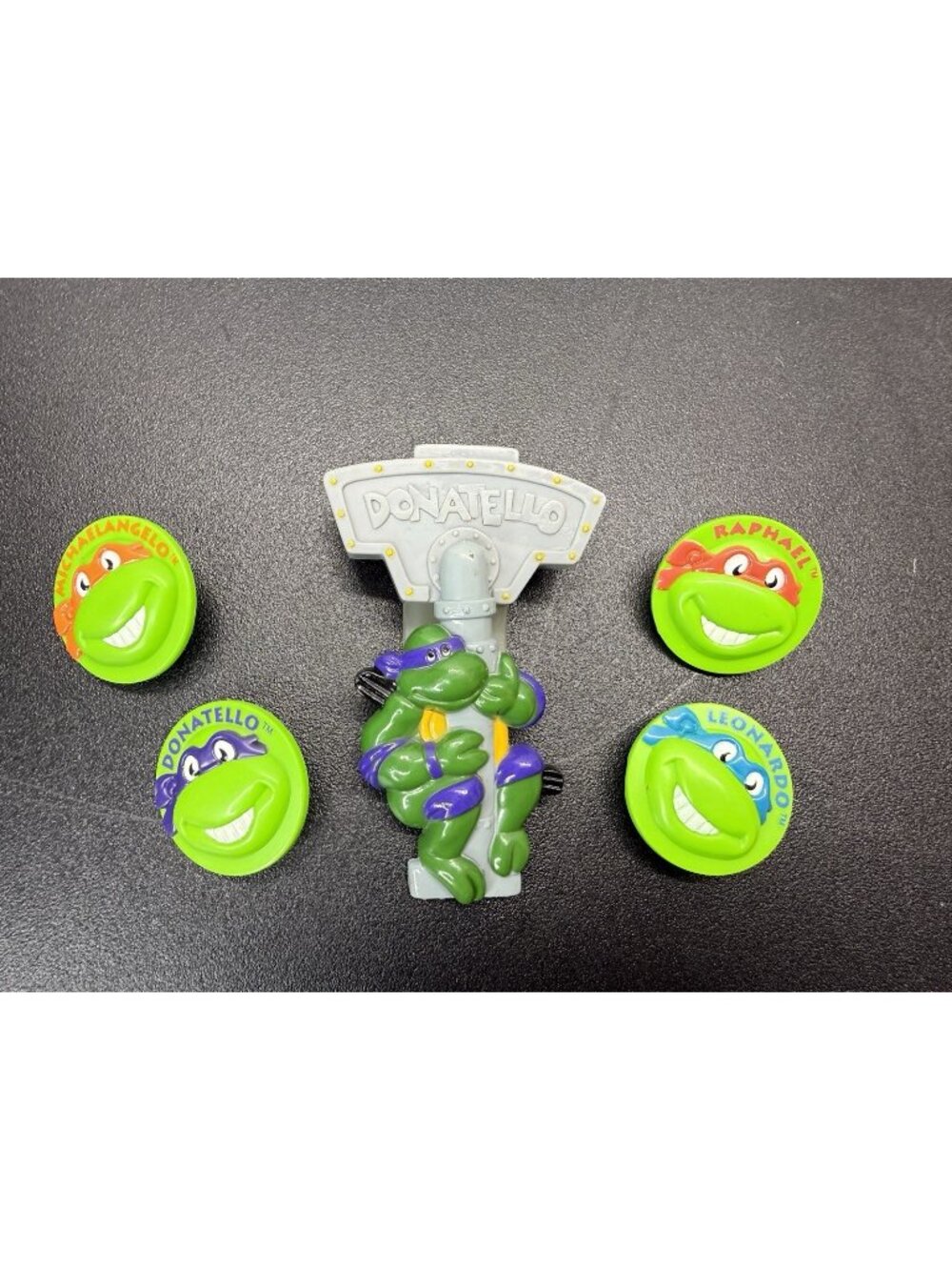Teenage Mutant Ninja Turtles Burger King Vintage Toy Lot TMNT Used